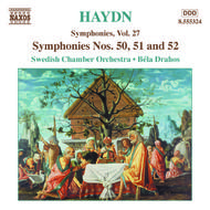 Haydn - Symphonies, vol. 27 (Nos. 50, 51, 52) | Naxos 8555324