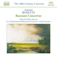 Rosetti - Bassoon Concertos | Naxos 8555341
