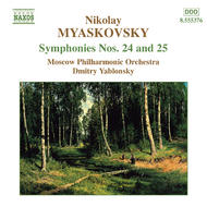 Myaskovsky - Symphonies Nos.24 & 25 | Naxos 8555376