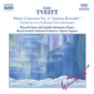 Tveitt - Piano Concerto No. 4, Variations on a Folk Song | Naxos 8555761