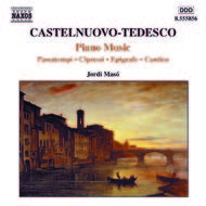 Castelnuovo-Tedesco - Cipressi, Il raggio verde, Epigrafe, Cantico