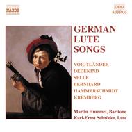 German Lute Songs | Naxos 8555935
