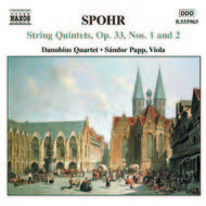 Spohr - String Quintets Op. 33, Nos. 1 and 2 | Naxos 8555965