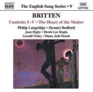 Britten - Canticles Nos. 1-5 | Naxos - English Song Series 8557202