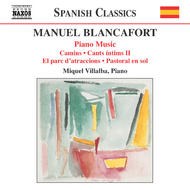 Blancafort - Piano Music Vol 3 | Naxos 8557334