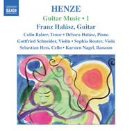 Henze - Guitar Music vol. 1 | Naxos 8557344