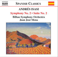 Isasi - Symphony No. 2, Op. 23 / Suite No. 2, Op. 21 | Naxos 8557584