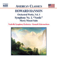 Hanson - Symphony No. 1, �Nordic� / Merry Mount Suite | Naxos - American Classics 8559072