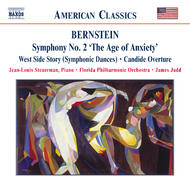 Bernstein - Symphony No. 2, West Side Story (symphonic dances), Candide overture | Naxos - American Classics 8559099