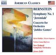 Bernstein - Symphony No. 1, Concerto for Orchestra | Naxos - American Classics 8559100