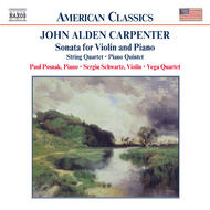 Carpenter - Violin Sonata, String Quartet, Piano Quintet