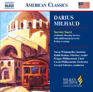 Milhaud - Service Sacre | Naxos - American Classics 8559409