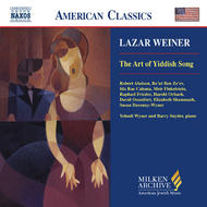 Weiner - The Art of Yiddish Song | Naxos - American Classics 8559443
