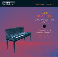 C.P.E. Bach Complete Solo Keyboard Works  Volume 8 | BIS BISCD1087