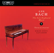 C.P.E. Bach Complete Solo Keyboard Works  Volume 9 | BIS BISCD1088