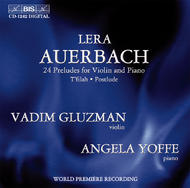 Auerbach - 24 Preludes for Violin and Piano | BIS BISCD1242