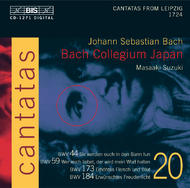 J. S Bach  Cantatas Volume 20 (BWV 184, 173, 59, 44)