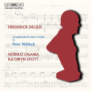Delius  Arrangements for piano 4 hands by Peter Warlock