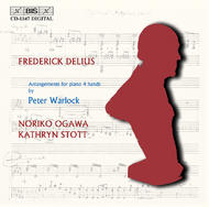 Delius � Arrangements for piano 4 hands by Peter Warlock | BIS BISCD1347