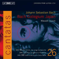 J. S Bach  Cantatas Volume 26 (BWV 180, 122 and 96)