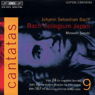 J. S. Bach  Cantatas, Volume 9 (BWV 24, 76, 167)