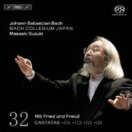 J. S. Bach  Cantatas, Volume 32 (BWV 111, 123, 124 and 125) | BIS BISSACD1501
