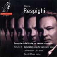 Respighi - Complete songs for Voice vol.1