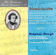 The Romantic Piano Concerto, Vol 17 - Mendelssohn | Hyperion - Romantic Piano Concertos CDA66969