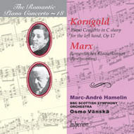The Romantic Piano Concerto, Vol 18 - Korngold and Marx | Hyperion - Romantic Piano Concertos CDA66990