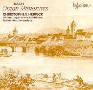 Bach - Organ Miniatures | Hyperion CDA672112