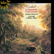 Vanhal - Six Quartette Concertante | Hyperion - Helios CDH55033