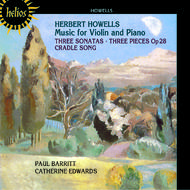 Howells - Music for Violin and Piano | Hyperion - Helios CDH55139