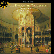 Arne - Six Favourite Concertos