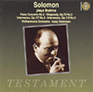 Solomon plays Brahms