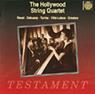 Hollywood String Quartet play Creston, Villa-Lobos, Turina, Debussy, Ravel