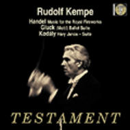 Rudolf Kempe conducts Gluck, Handel & Kodaly | Testament SBT1277