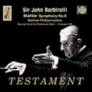 Mahler - Symphony no.6 in A minor | Testament SBT1342