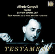Handel - Violin Sonatas / J S Bach - Partita No.2
