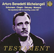 Michelangeli - Recital | Testament SBT2088