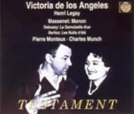 Massenet - Manon / Debussy - Damoiselle elue / Berlioz - Nuits d�ete | Testament SBT3203