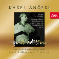 Ancerl Gold Edition Vol.42: Liszt - Les Preludes; Barta - Viola Concerto; Shostakovich - Cello Concerto no.1 | Supraphon SU37022