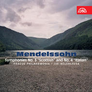 Mendelssohn - Symphonies 3 & 4 | Supraphon SU38762